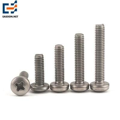 M4 Pan Head Phillips Titanium Screw Tc4 Ti Alloy Screw