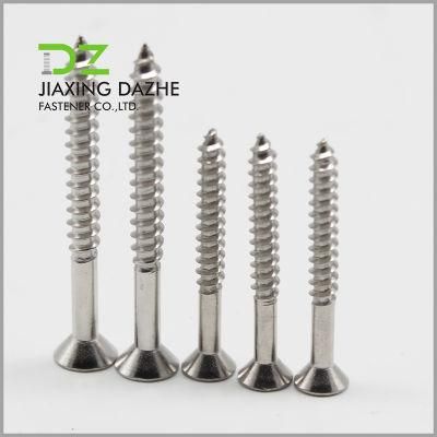 Fastener Stainless Steel Screw Flat Head Self Tapping Screws