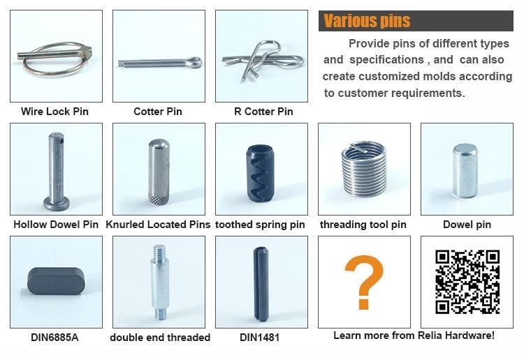 Stainless Steel Slotted Spring Pins Split Pins