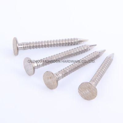Stainless Steel Plain Checkered Head Clout Nails