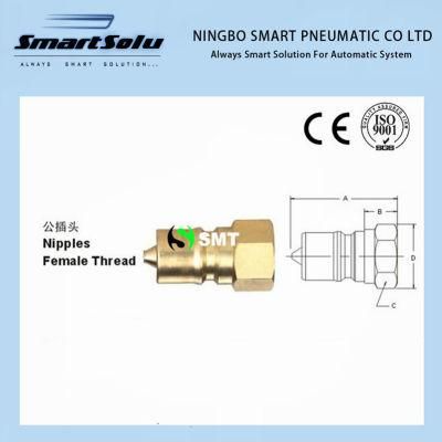 Kzd Series Hydraulic Quick Couplings (Brass)