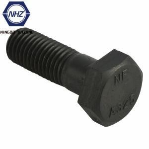 Hex Heavy Structual Bolt Screw ASTM A325 Black Finish