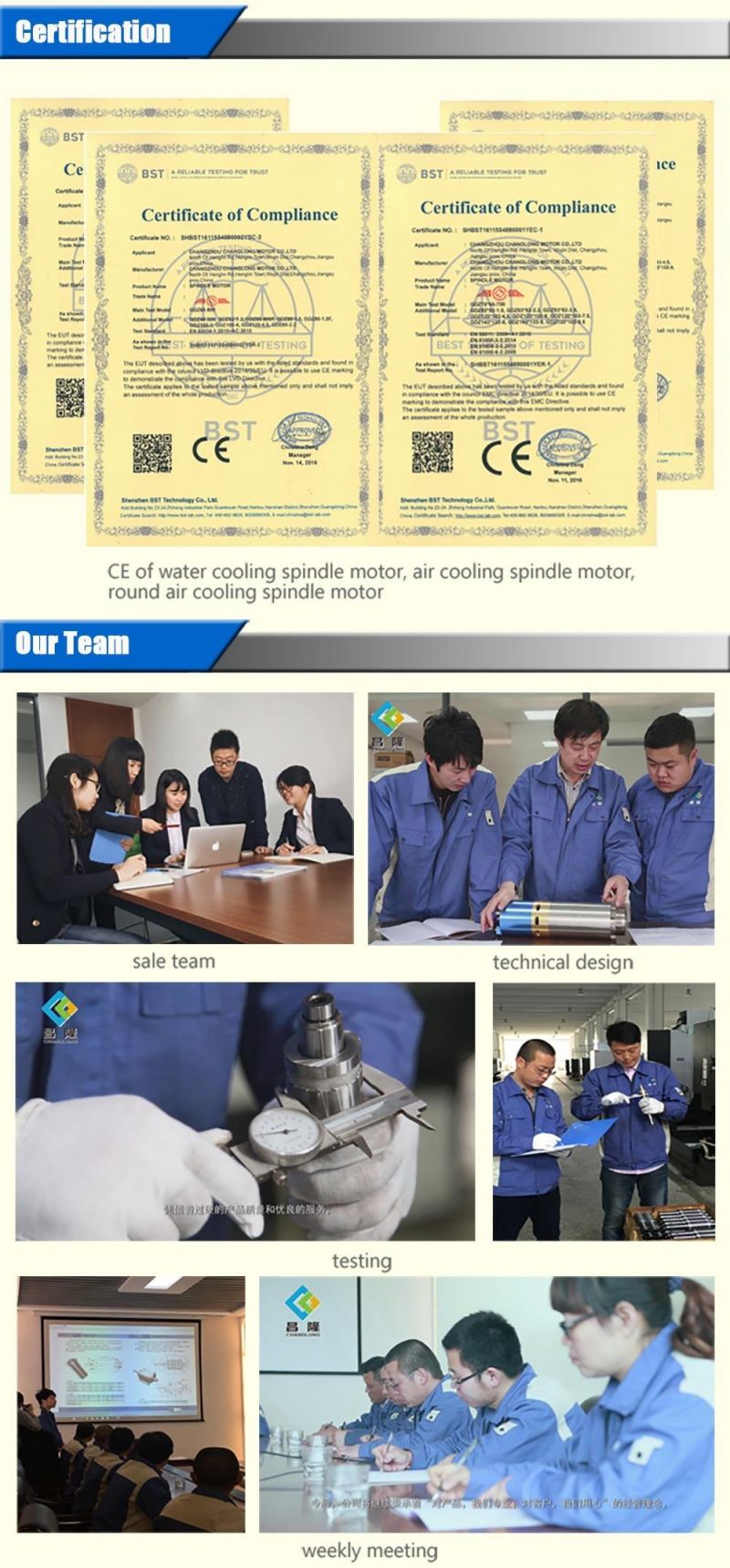 Er Nuts for Spindle Motor Include Er11-40