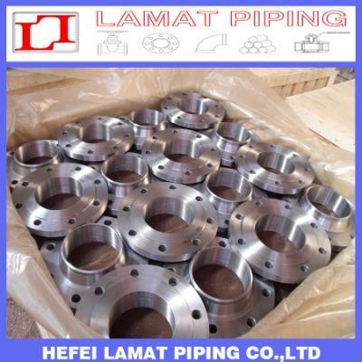China-Manufacturer-Price Forged Steel Flange SS304/SS316 Stainless Steel Weld Neck Flange