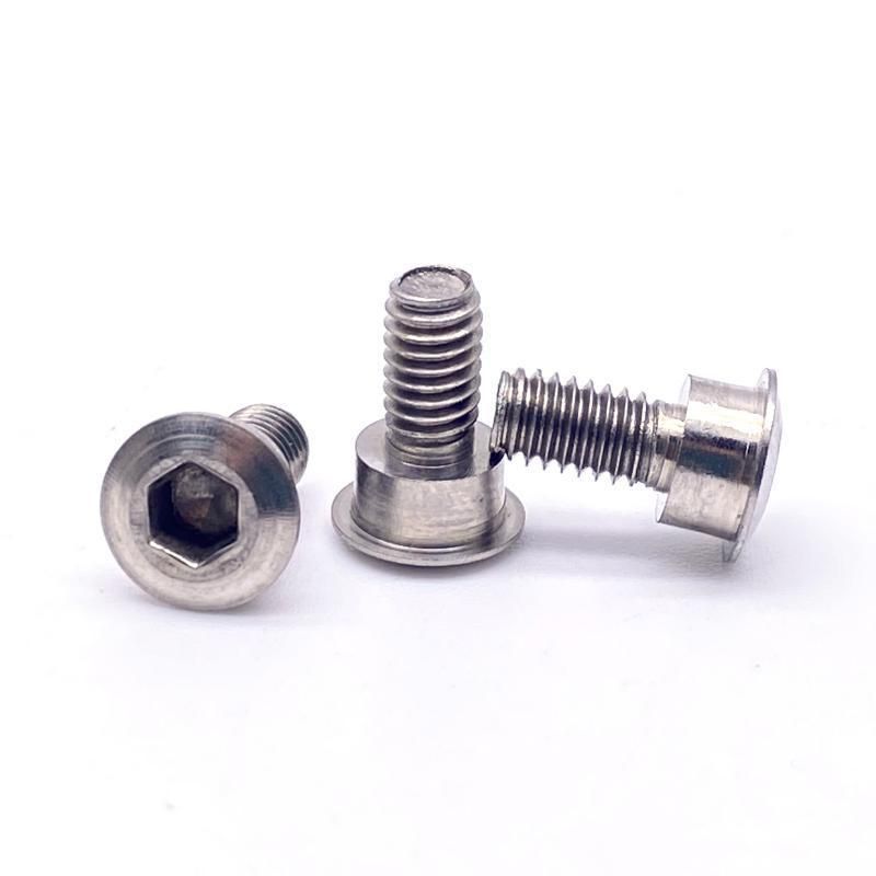 Stainless Steel Thin Button Head Allen Hexagon Socket Machine Screws