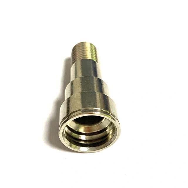 Brass Hydraulic Parts Quick Connect Extension Nipple for Cooling System