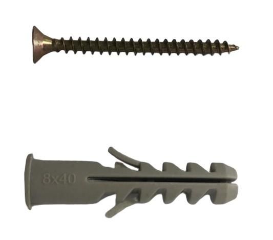 Sing Wing Anchor with Pozi Head Screw, Wall Plug Anchor