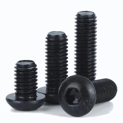 ISO7380 ANSI Carbon Steel Hexagon Socket Button Head Screws