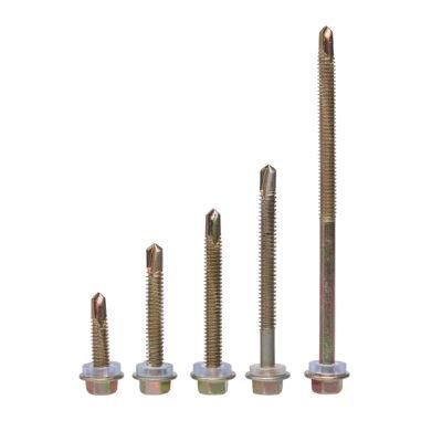 Color Zinc, White Zinc, Blue Zinc, Black Zinc, Phosphating, Dacromet, Rust, Xylan Screws Custom Self-Drilling Screw Self-Tapping Screw