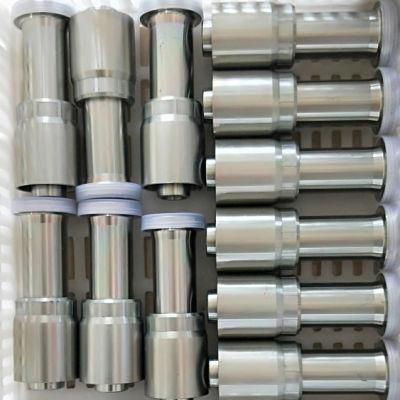 Metric Male Flat Seal Hydraulic Hose Fittings 10411 Stainless Steel