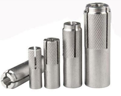 Stainless Steel Knurring Drop in Anchor, Bolt Anchor