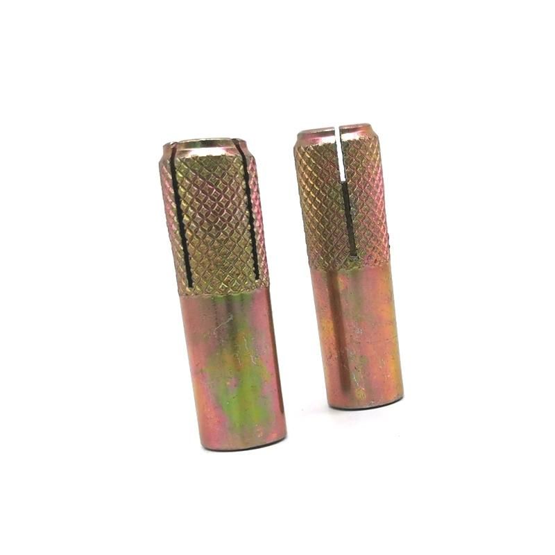 Carbon Steel Zinc Plated Drop in Anchor Bolt with Knurling