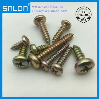 Chipboard Screws Yellow Zinc Cross Recessed