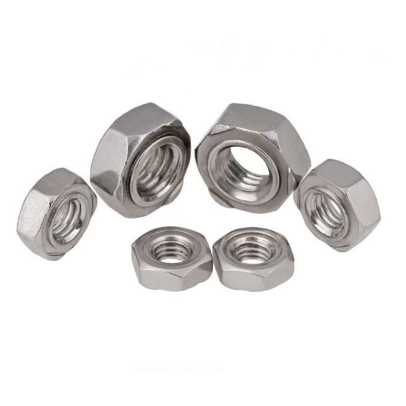 Stainless Steel Square/Weld/Wing/Flange/Cage/Nylon Lock Nut (DIN315 DIN928 DIN929 DIN1587 DIN985 DIN6923)