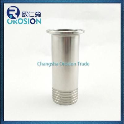 Stainless Steel Food Grade Long Ferrule Male Threaded