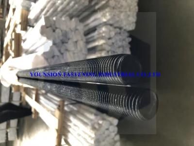 High Strength ASTM A193 B7 B7m Stud Bolt Black Oxide Full Thread Rods