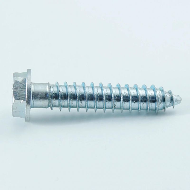 Chinese Manufacturer Customized DIN 571 All Sizes High Quality Hex Head Wood Screw