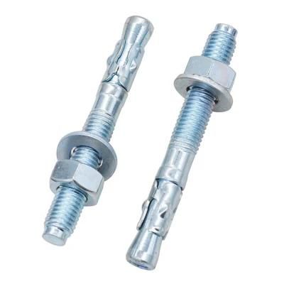 Wedge Anchor, Expansion Anchor Bolt, Concrete Anchor Carbon Steel. Zinc Plate. Galvanized