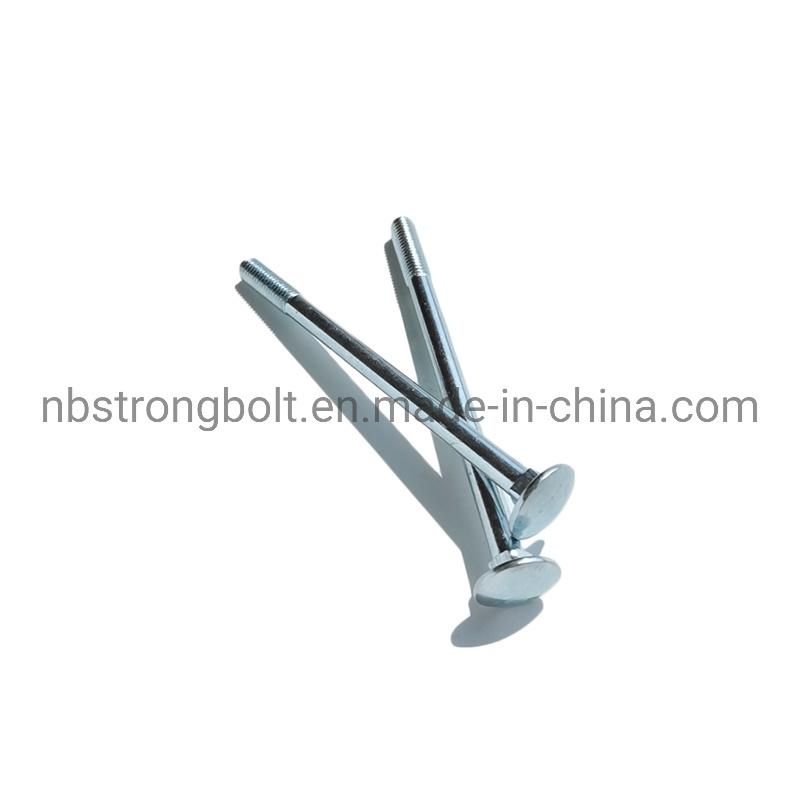 Mushroom Head Square Neck Bolt with Zinc