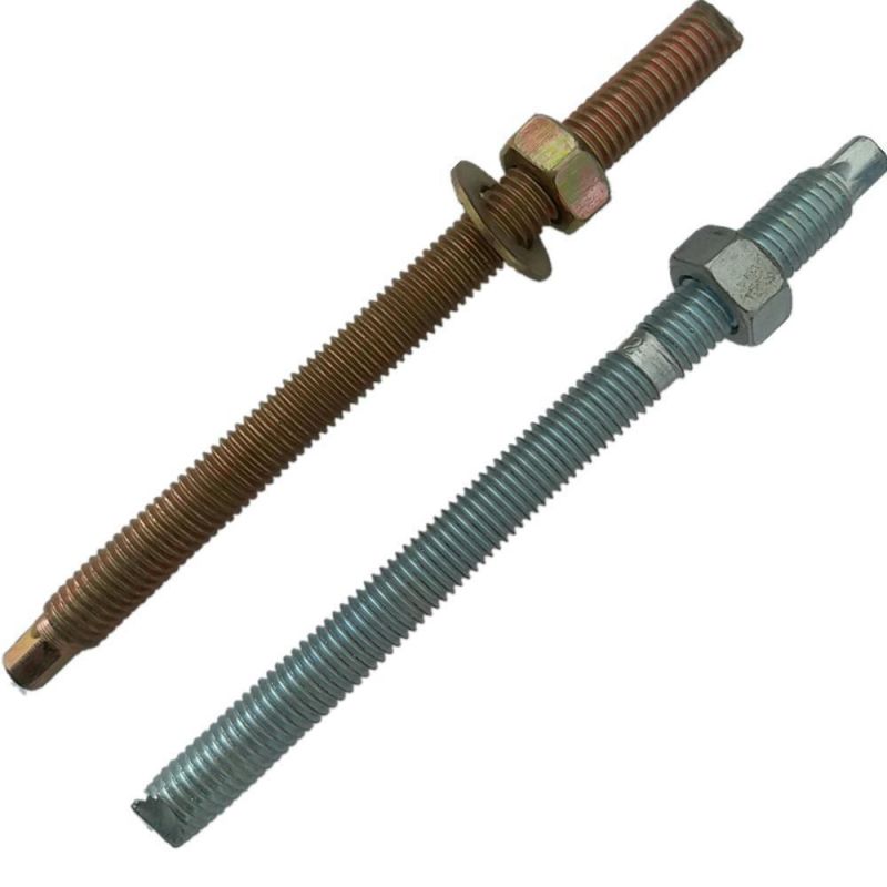 High Quality Carbon Steel Chemical Expansion Anchor Bolts Manufacture Fastener Chemical Anchor