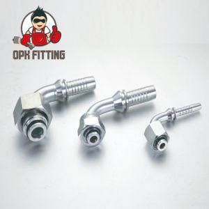 90&deg; Metric Femae 24&deg; Cone O-Ring H. T. Hydraulic Stainless Steel Fitting (20591.20592)