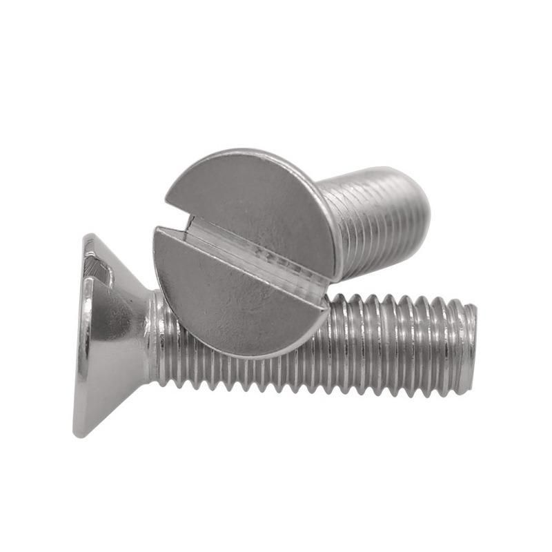 Stainless Steel Slotted Countersunk Head Screws