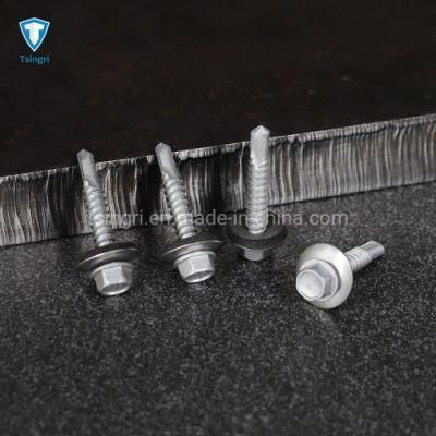 1000h Ruspert Australian As3566 Roofing Screws Hex Washer Flange Self-Drilling Screws with EPDM Washer