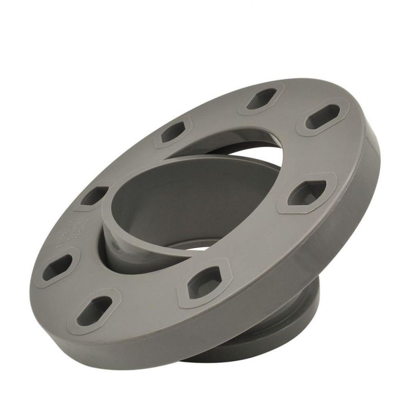 Customizable Water Hose PVC Pipe Fittings-Pn10 Standard Plastic Pipe Van Stone Flange for Water Supply