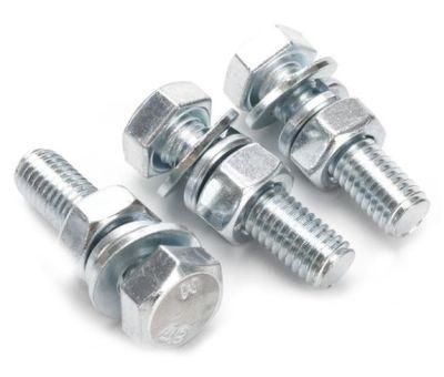 Galvanized 4.8 Grade External Hexagon Screw Nut Set