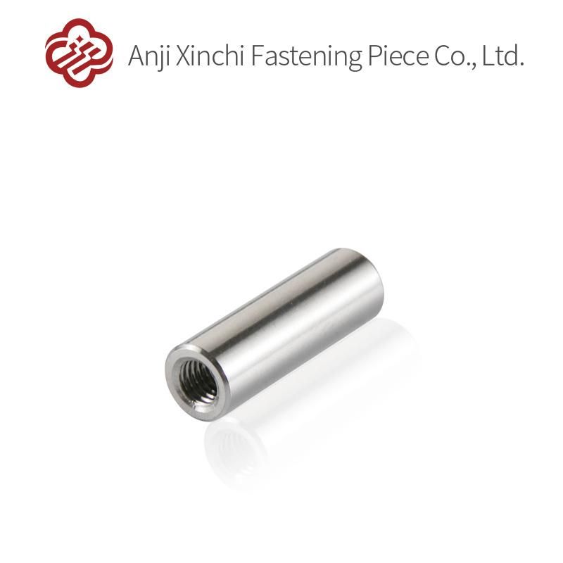 Cylinder Straight Through Full Thread Extension Nut Galvanized Hardware Fastener