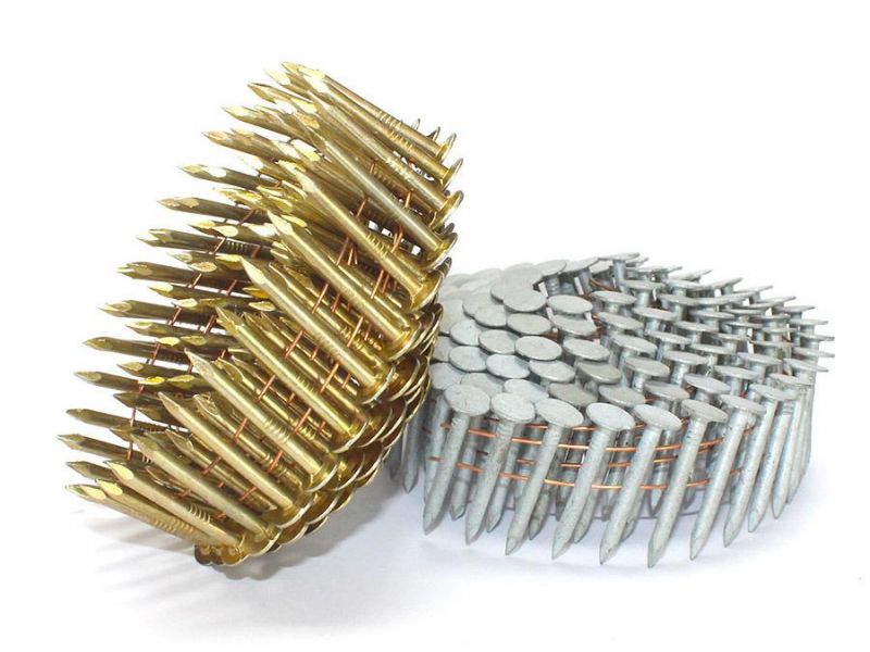 11 Gauge Coil Roofing Iron Nails 1-1/2 in. X 0.120 in.