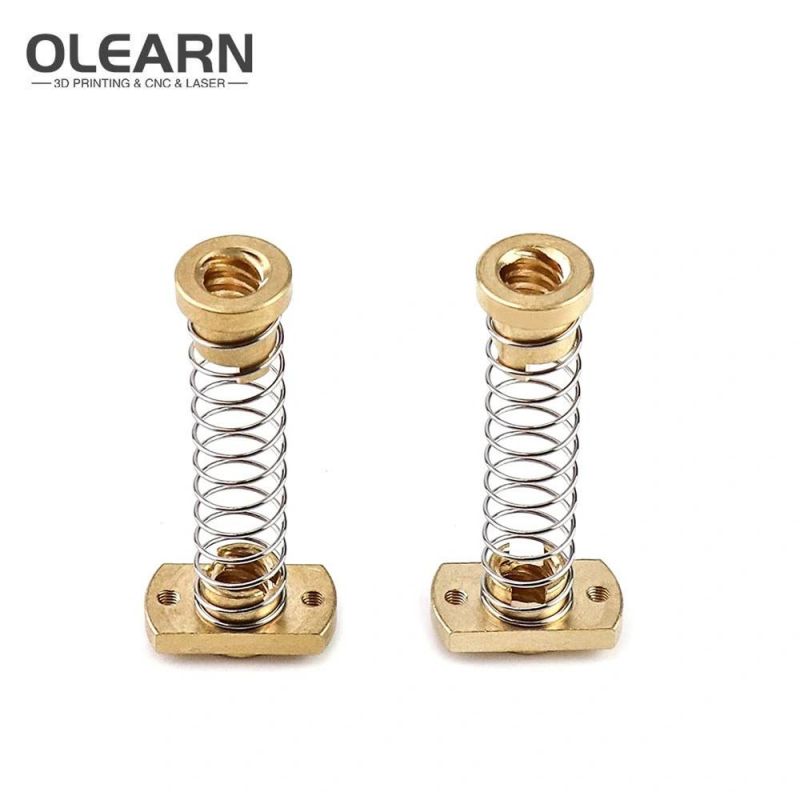 Olearn 3D Printer Cr10 Z-Axis T8 Anti-Backlash Spring Nut
