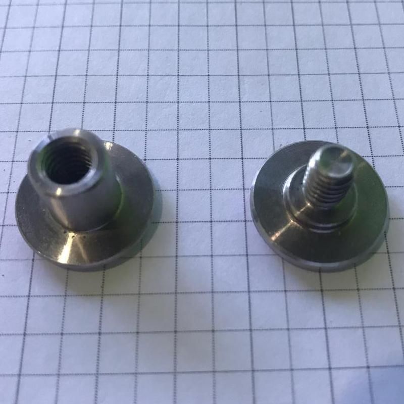 Stainless Steel Male and Female Screws Blinding Screw Album Screws with Slotted Head