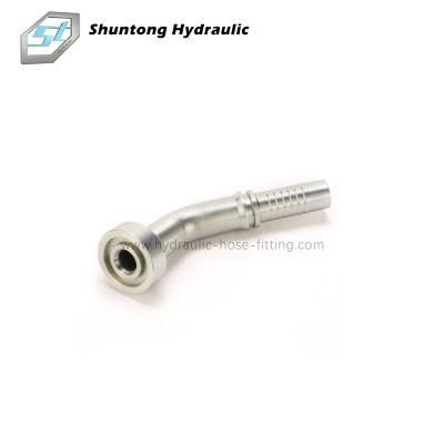 Chinese Manufacturer Hydraulic Adapter 45&deg; SAE Flange 9000 Psi Hose Ends