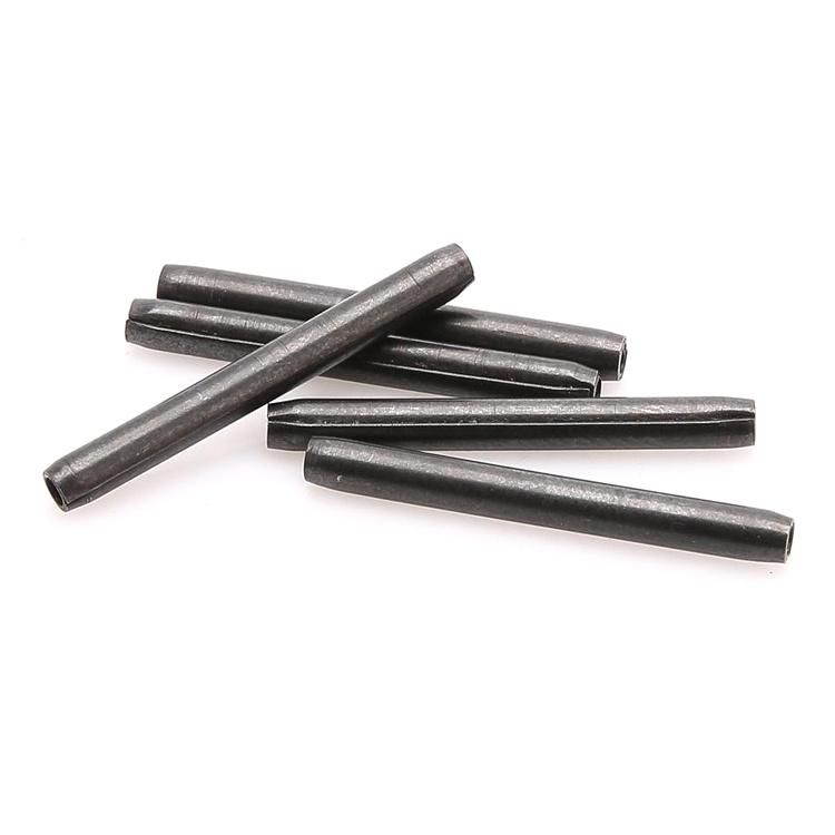 ISO8750 Heavy Duty Coiled Spring Roll Pins 65mn Black