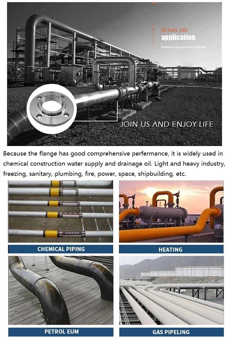 China Supplier with Ss201 304 316 Stainless Steel Welding Neck Flange with Update Price