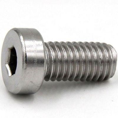 Stainless Steel 18-8 A2-70 DIN7984 Thin Head M3, M4, M5, M6, M8, M10, M12 Low Head Socket Screw Bolt