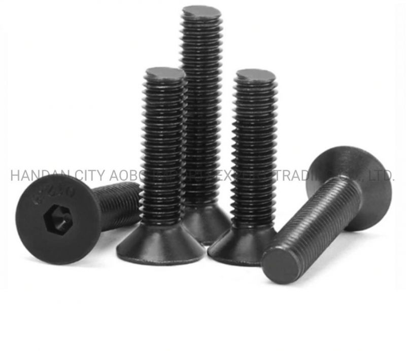 Grade 10.9 DIN7991 Hex Socket Flat Head Cap Screws