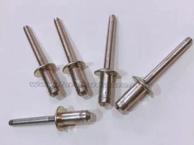 Zinc Plated High Strength Steel Flat Head Blind Pop Rivet