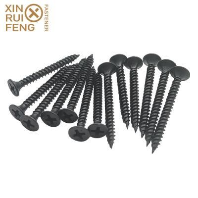 1/2&quot; to 10&quot; Length Phillips Bugle Head Gypsum Nail Bulk/Box Package Black Drywall Screw