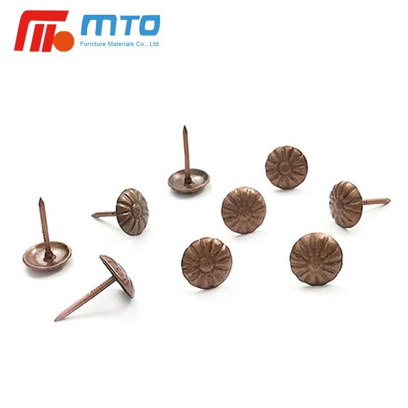 Bronze Upholstery Nails Decorative Sofa Chrysanthemum Bubble Tack for Jewelry Sofa Furniture