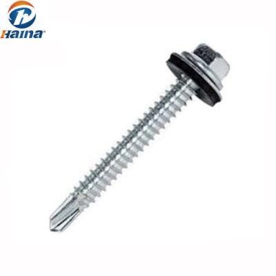 DIN7504 EPDM Assembled Hex Washer Head Self Drilling Screw