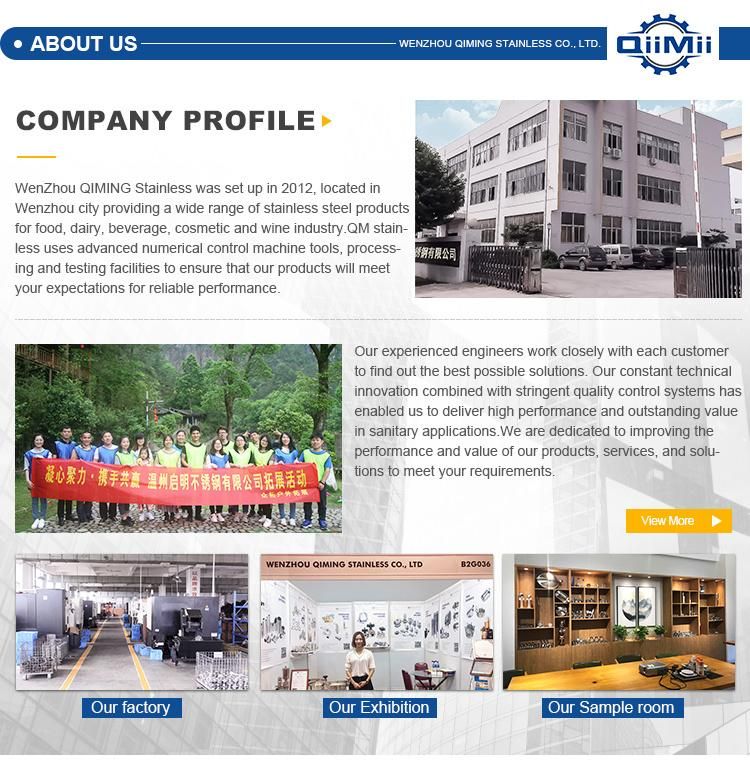 Sanitary Fittings Stainless Steel Pipe/Tube Fittings