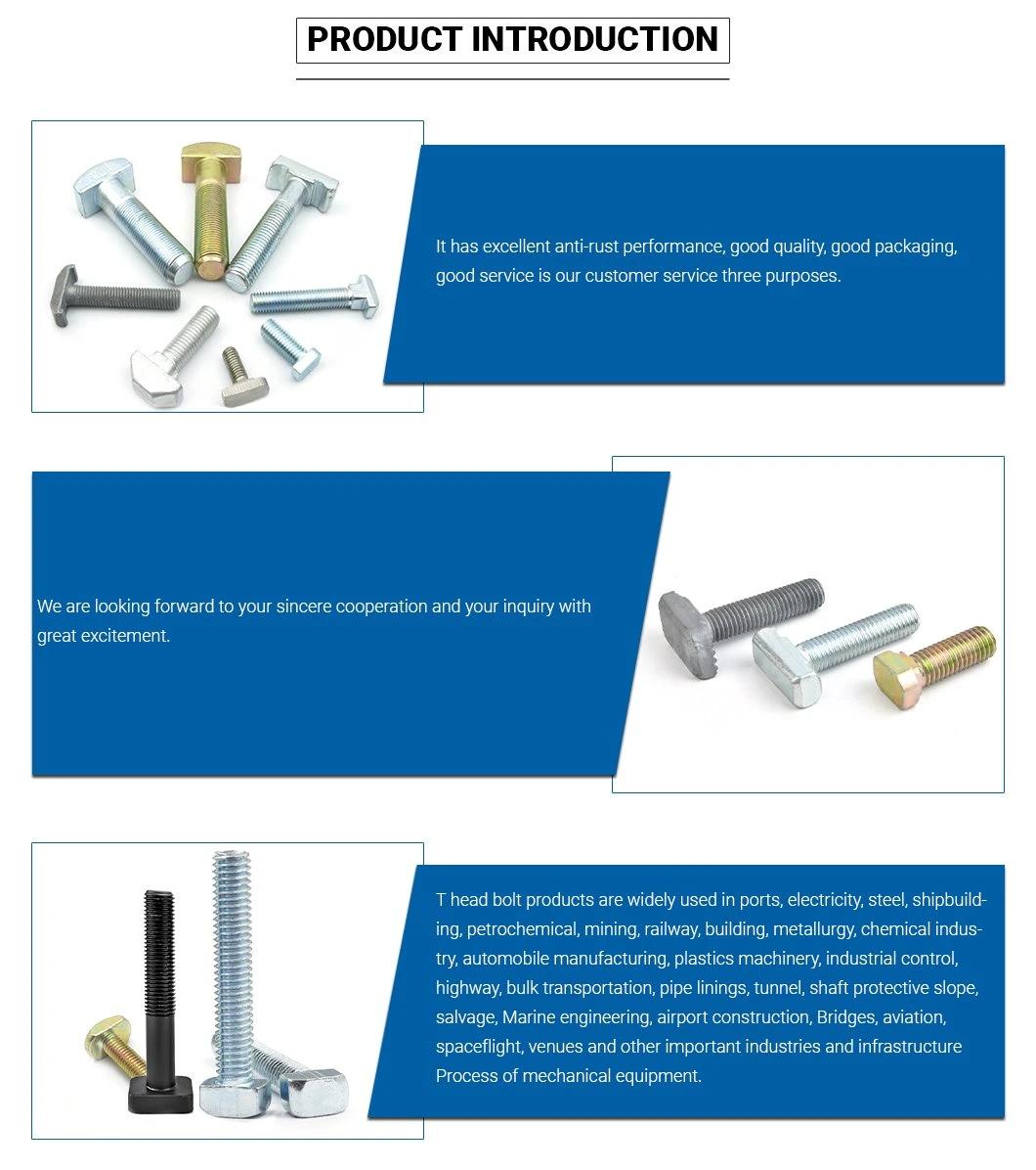 OEM Carbon Steel Hammer Head Screw T Bolt