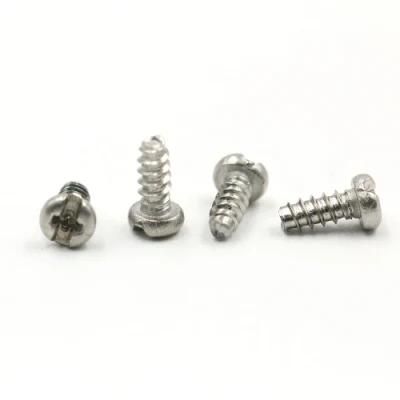 Pan Head SS316 SS304 PT Screws Phillips Driver Tapping Screw