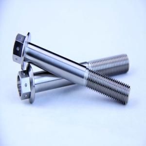 Customized M6*25mm Titanium Flange Bolt