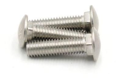 304 Stainless Steel Carriage Screw Round Head Square Neck Screw