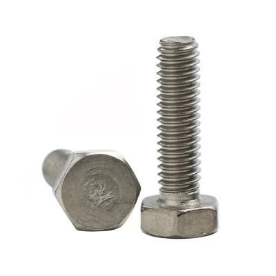 Bolts Supplier Hexagon Machine Screw Titanium Hex Head Bolt