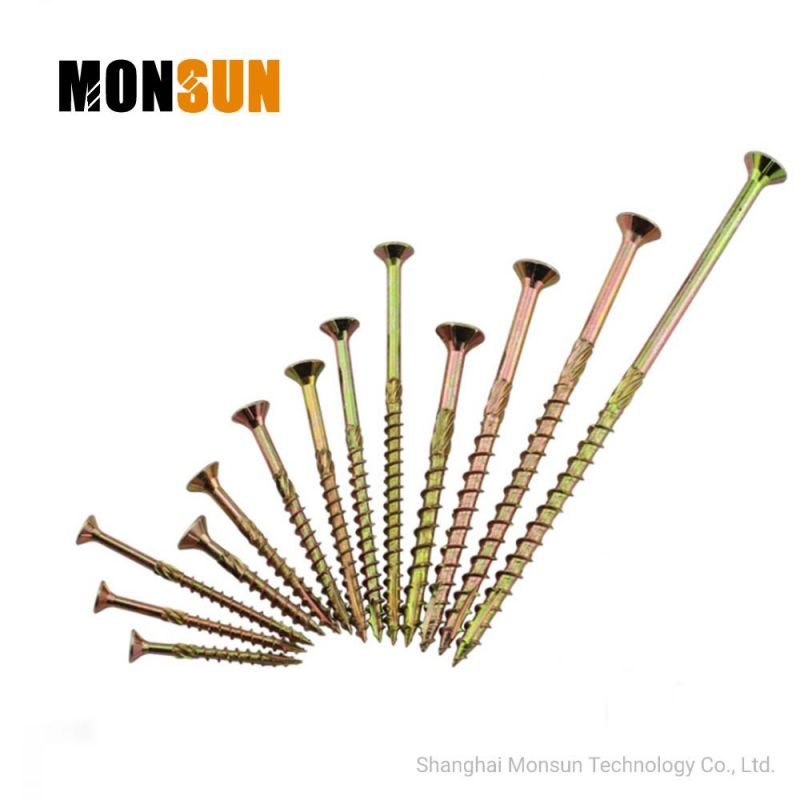 Type 17 6-Lobe Drive Double Countersunk Head Woodworking Screw