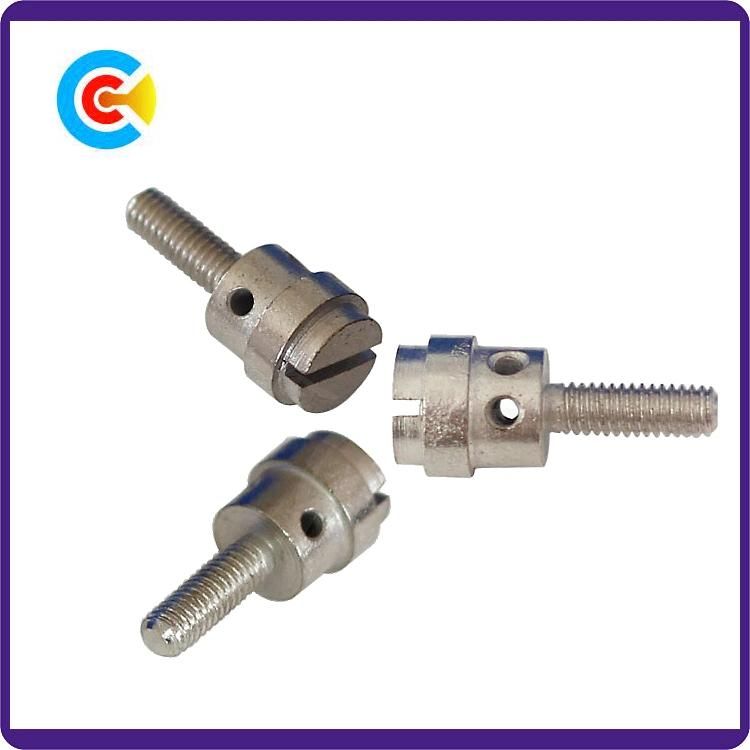 DIN/ANSI/BS/JIS Carbon-Steel/Stainless-Steel 4.8/8.8/10.9 Chorme Slotted Head Screws for Machinery/Industry Screws